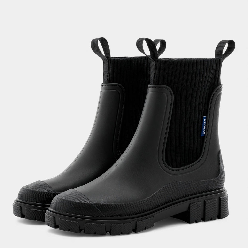 MEELANO Vandtætte Chelsea-støvler til Kvinder – Slip-on & Glat Finish