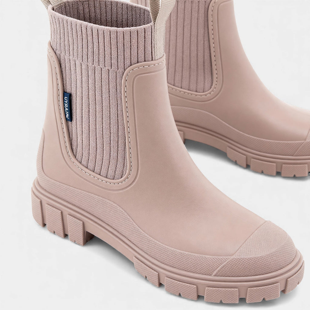 MEELANO Vandtætte Chelsea-støvler til Kvinder – Slip-on & Glat Finish