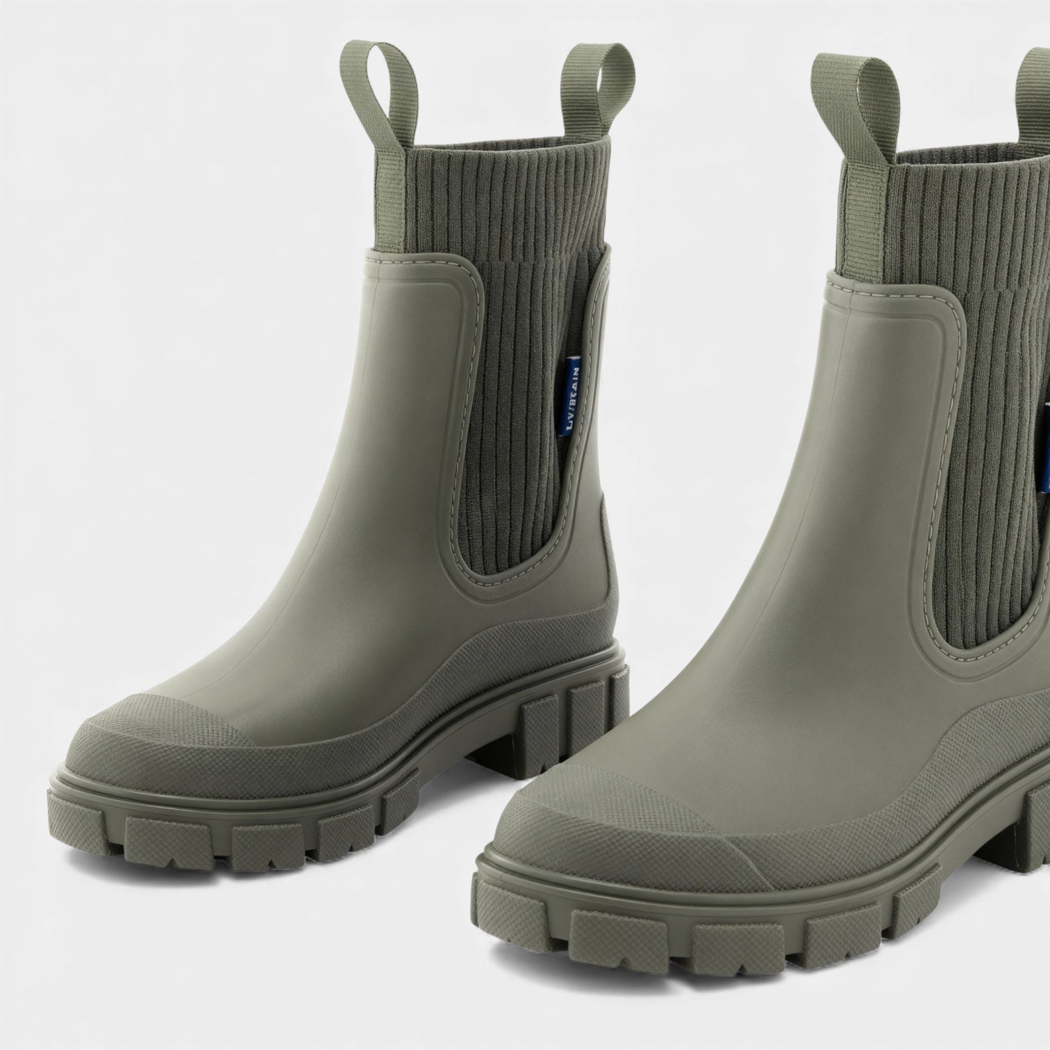 MEELANO Vandtætte Chelsea-støvler til Kvinder – Slip-on & Glat Finish