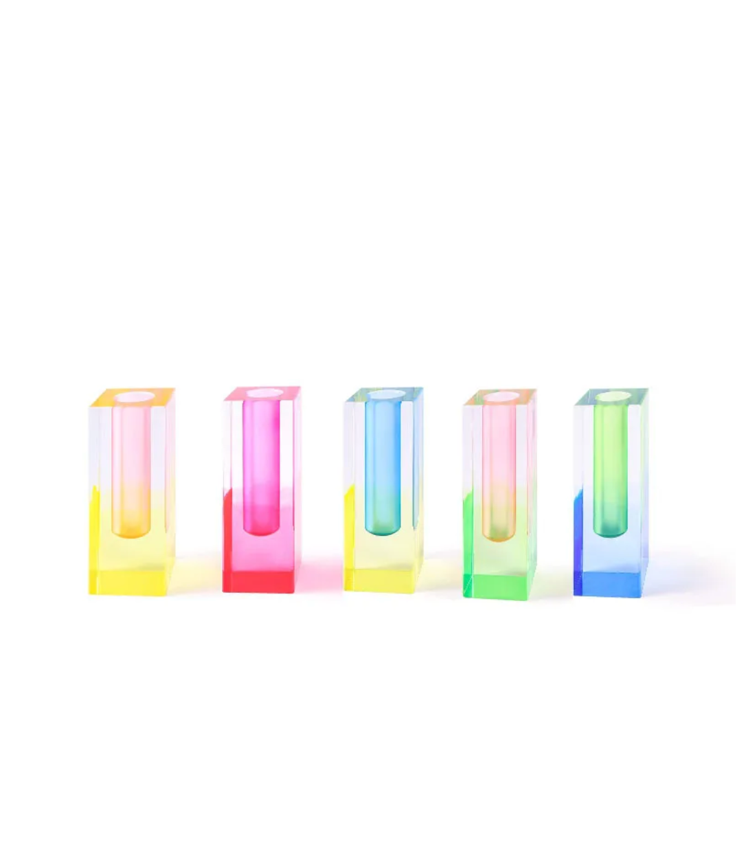 MEELANO Vanessa Vase Kollektion – Geometrisk Akryl Vase i Moderne Design