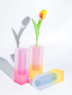 MEELANO Vanessa Vase Kollektion – Geometrisk Akryl Vase i Moderne Design