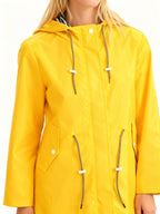 MEELANO Vejrbestandig Frakke Med Hætte Til Omskifteligt Vejr Og Bymiljø