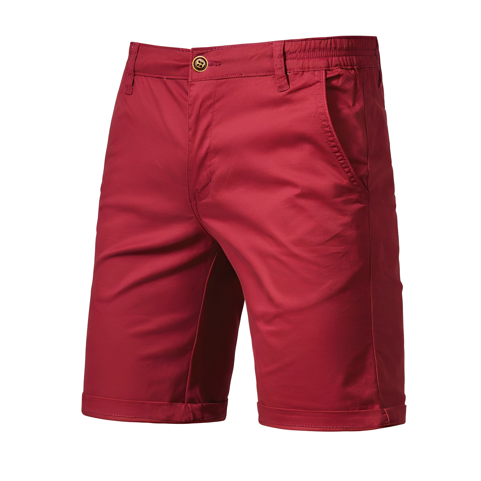 MEELANO Ranches | Shorts til mænd – Trendy Design, Afslappet Pasform & Moderne Komfort rød
