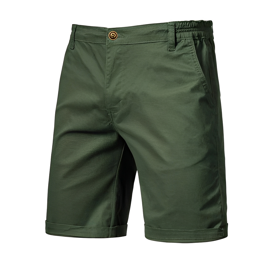 MEELANO Ranches | Shorts til mænd – Trendy Design, Afslappet Pasform & Moderne Komfort grøn