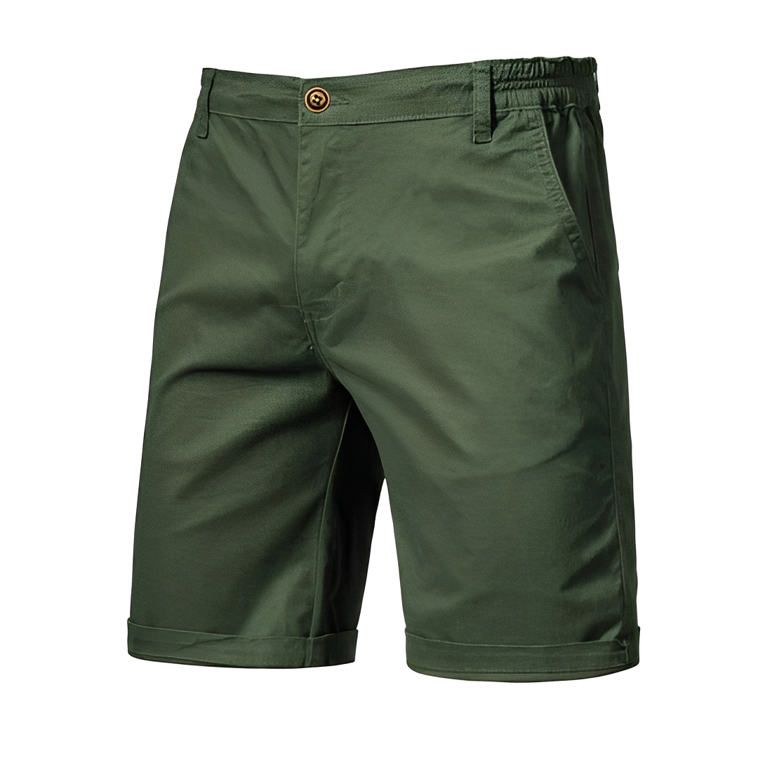 MEELANO Ranches | Shorts til mænd – Trendy Design, Afslappet Pasform & Moderne Komfort grøn