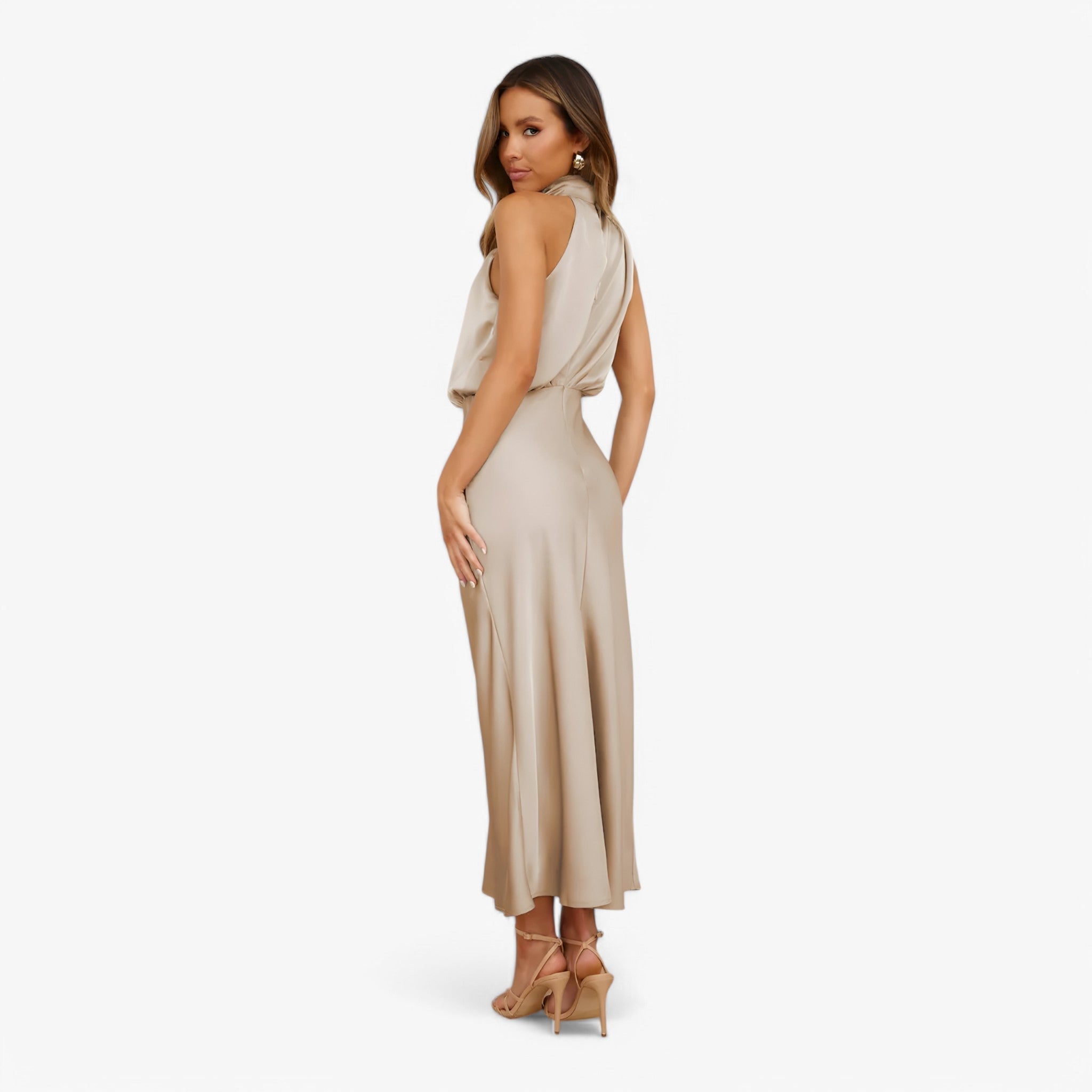 MEELANO Estela | Dame Strapless Festkjoler – Yndefuld Elegance & Komfort til Events