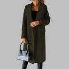 MEELANO Vinterfrakke til Kvinder - Varm og stilfuld Hærgrøn