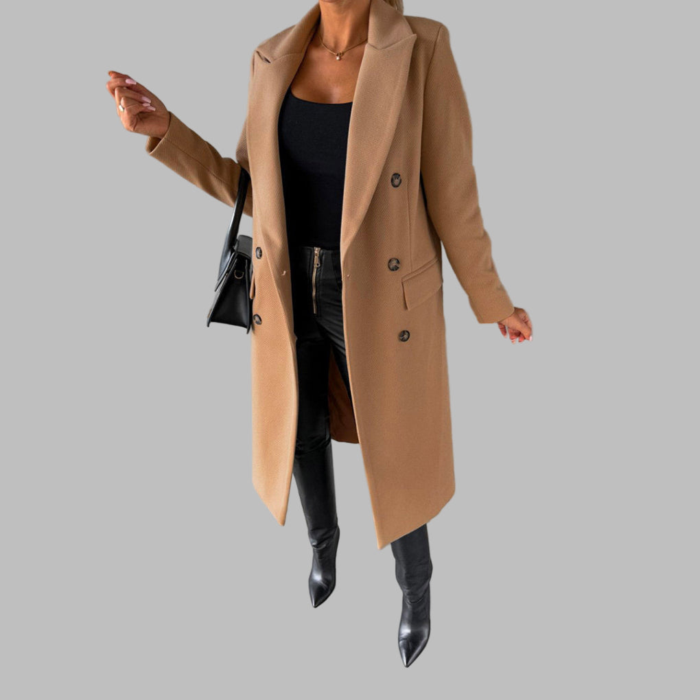 MEELANO Vinterfrakke til Kvinder - Varm og stilfuld Brun