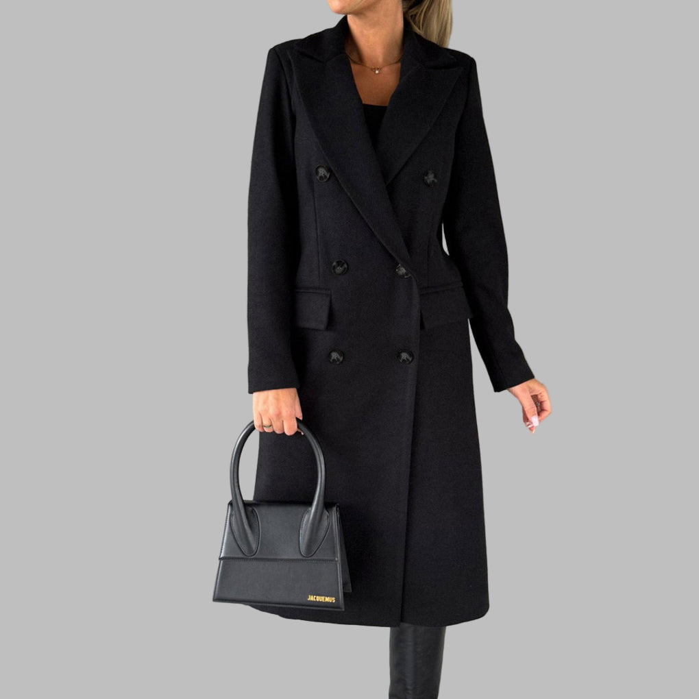 MEELANO Vinterfrakke til Kvinder - Varm og stilfuld Sort