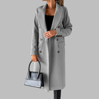 MEELANO Vinterfrakke til Kvinder - Varm og stilfuld Grå