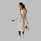 MEELANO Vinterfrakke til Kvinder - Varm og stilfuld Beige