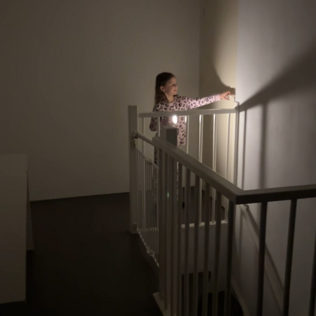 MEELANO Marthova WandBeam 360 – 2-i-1 Væglampe & Lommelygte med USB Opladning & 360° Rotation