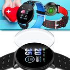 MEELANO Vandtæt Smartwatch Med Fitness Og Søvn Tracking Til Daglig