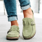 MEELANO Komfortable Ergonomiske Sandaler Kvinder Med Memory Foam Grøn