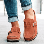 MEELANO Komfortable Ergonomiske Sandaler Kvinder Med Memory Foam Brun