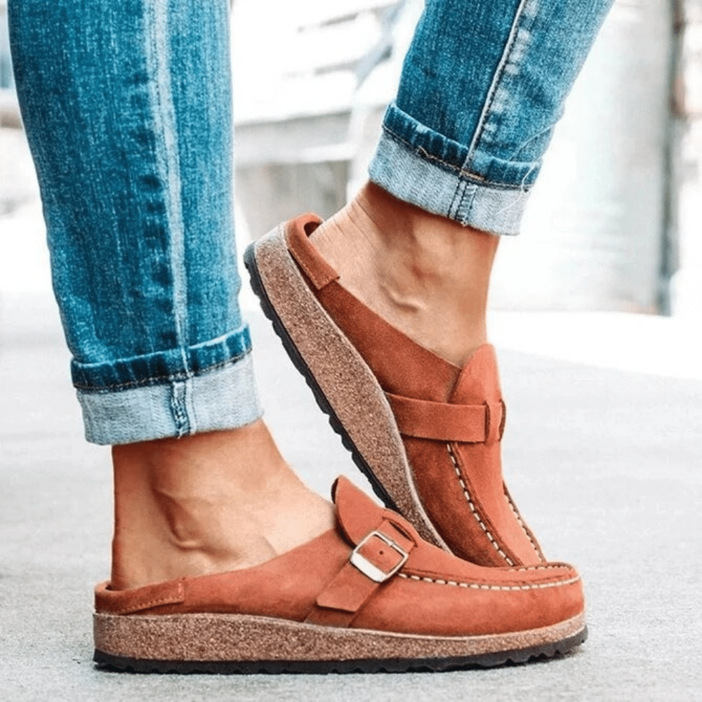 MEELANO Komfortable Ergonomiske Sandaler Kvinder Med Memory Foam