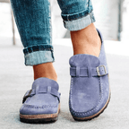 MEELANO Komfortable Ergonomiske Sandaler Kvinder Med Memory Foam Lilla