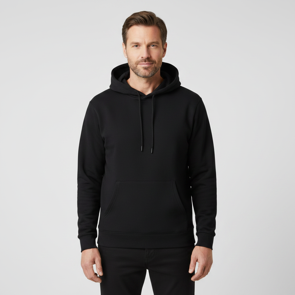 MEELANO Ranches | Herre Hættetrøje med Kængurulomme - Varm Casual Hoodie & Sweatshirt