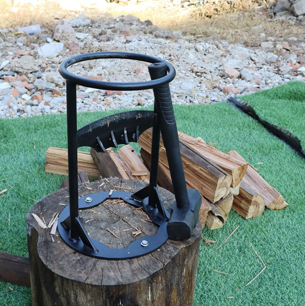 MEELANO WoodSplitter – Manuel Kile til Hurtig & Sikker Brændehugning