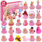 MEELANO 24 styks julebadekarænder adventskalender 1 stk Rosa