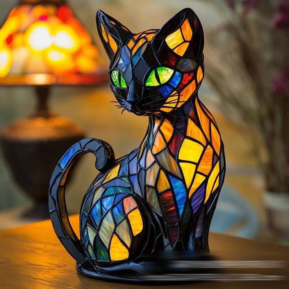 MEELANO Yndefuld Kat Kunstneriske Figurer Dekorationsfigur