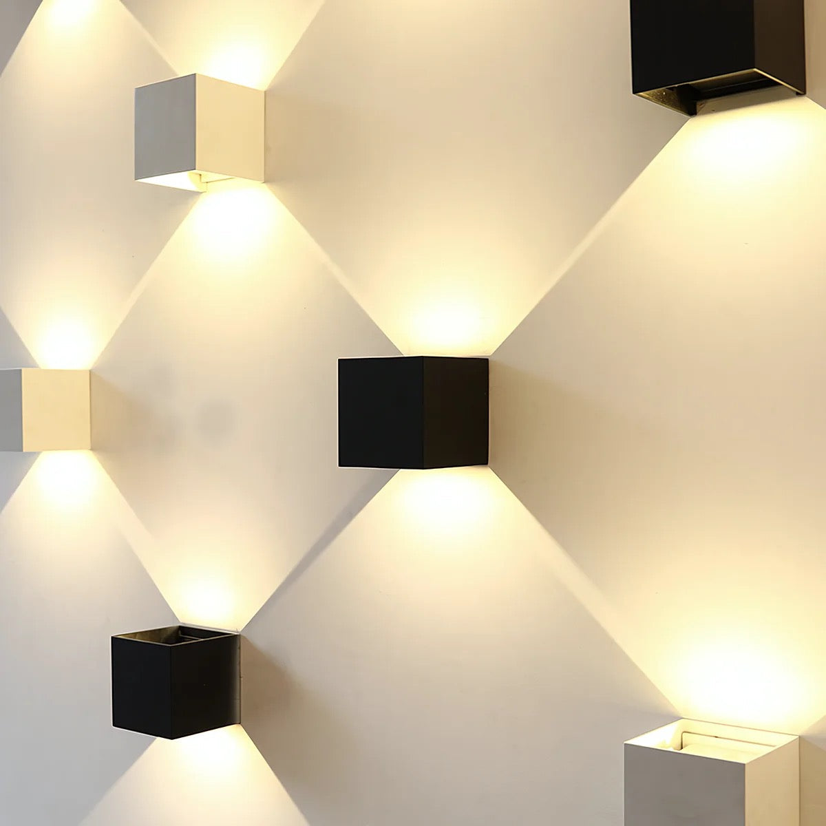 MEELANO Luksus Væglampe Med Bevægelsessensor Og Moderne Design