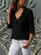 MEELANO Damaris | Bluse til kvinder sort