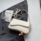 MEELANO Luna | Dame Håndtaske – Bølget Design, Premium Vegansk Læder & Elegant Stil