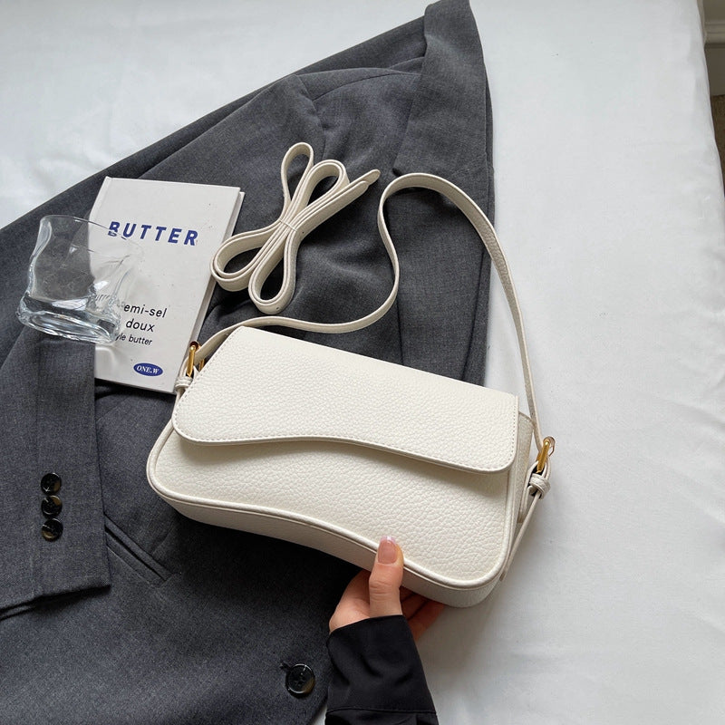 MEELANO Luna | Dame Håndtaske – Bølget Design, Premium Vegansk Læder & Elegant Stil