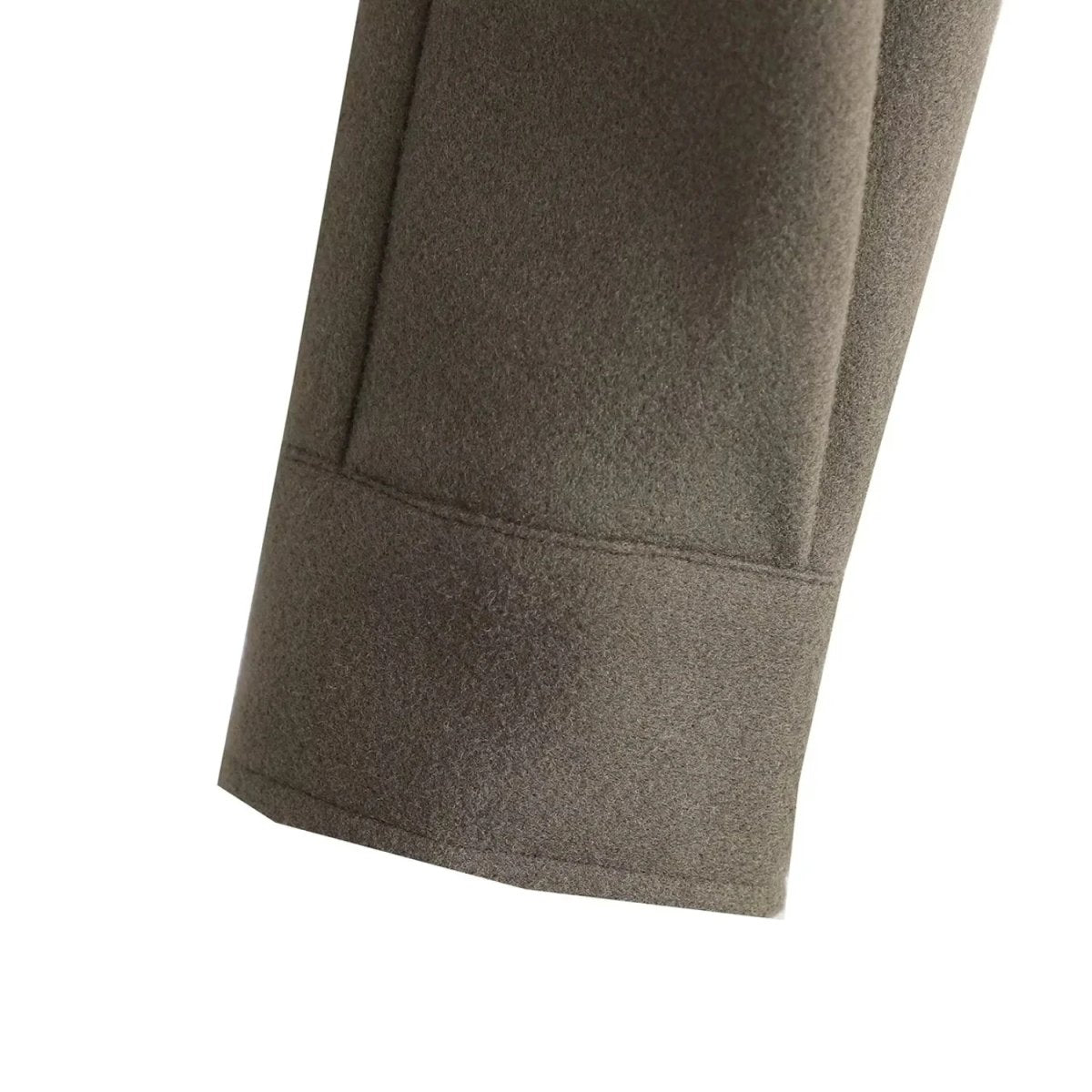 MEELANO Abi - Chic Overgangsjakke Dame - Kort Jakke med Knapper og Lommer til Hverdagsbrug