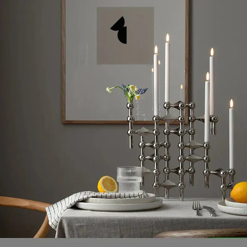 MEELANO CandleSphere – Molecular Elegance Lysestage i Moderne Design