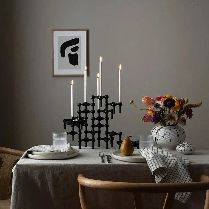 MEELANO CandleSphere – Molecular Elegance Lysestage i Moderne Design