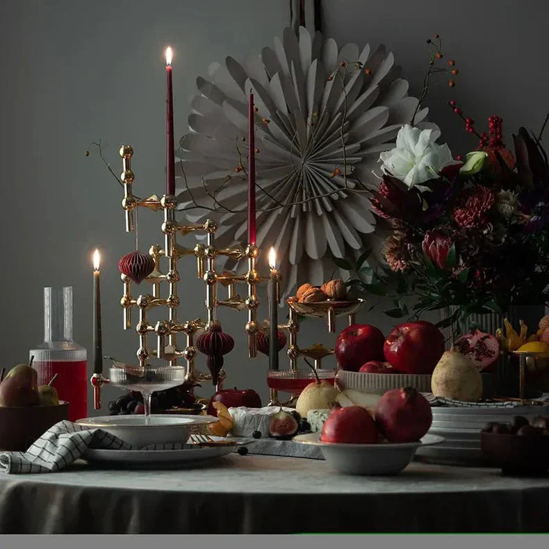 MEELANO CandleSphere – Molecular Elegance Lysestage i Moderne Design