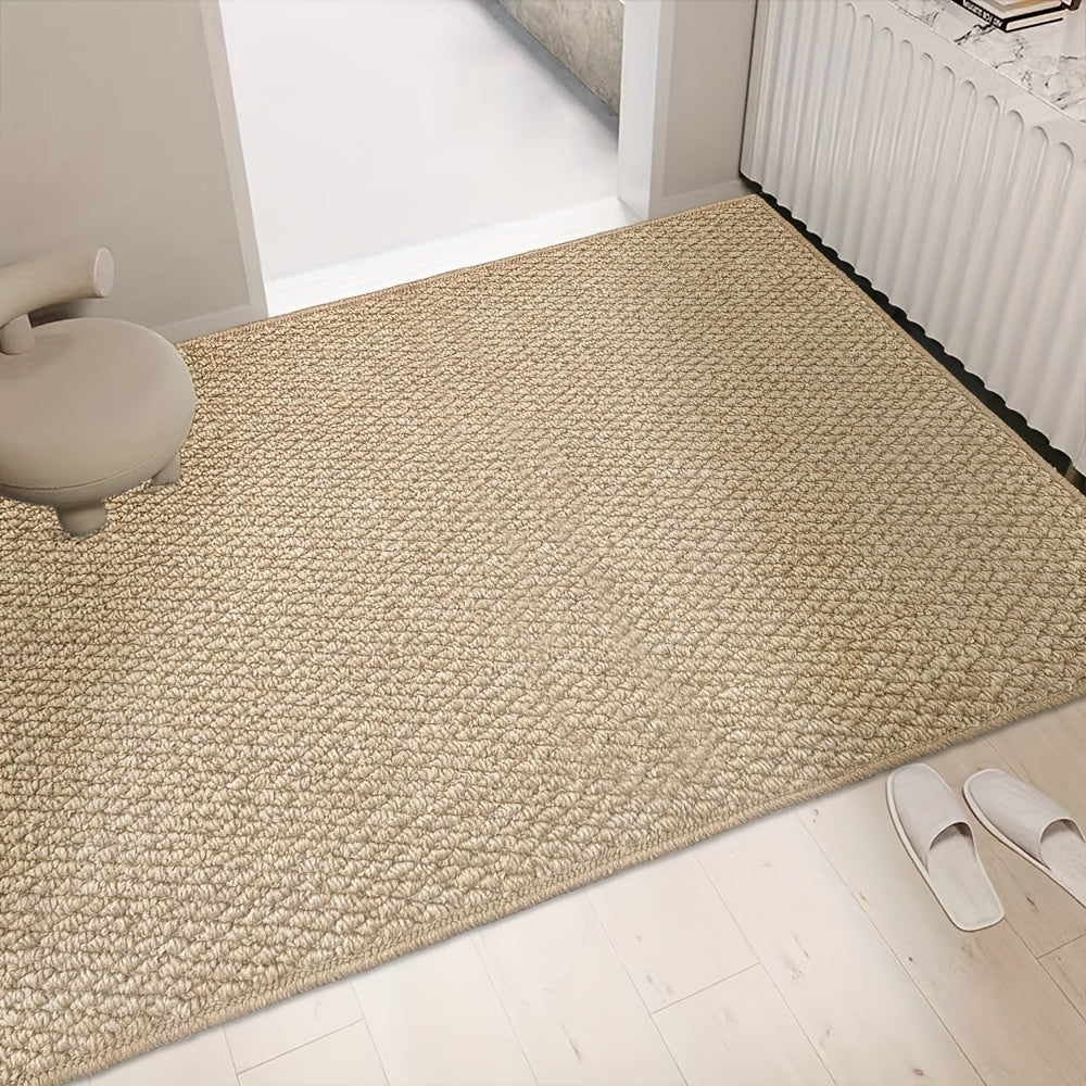 MEELANO Jute Look Dørmåtte Blød Og Absorberende Indendørs Udendørs 23.62x35.43"