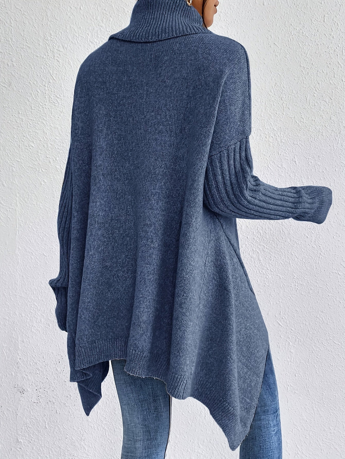 Dôre | Dame Løstsiddende Sweater - Oversized Varm Striktrøje