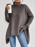 Dôre | Dame Løstsiddende Sweater - Oversized Varm Striktrøje