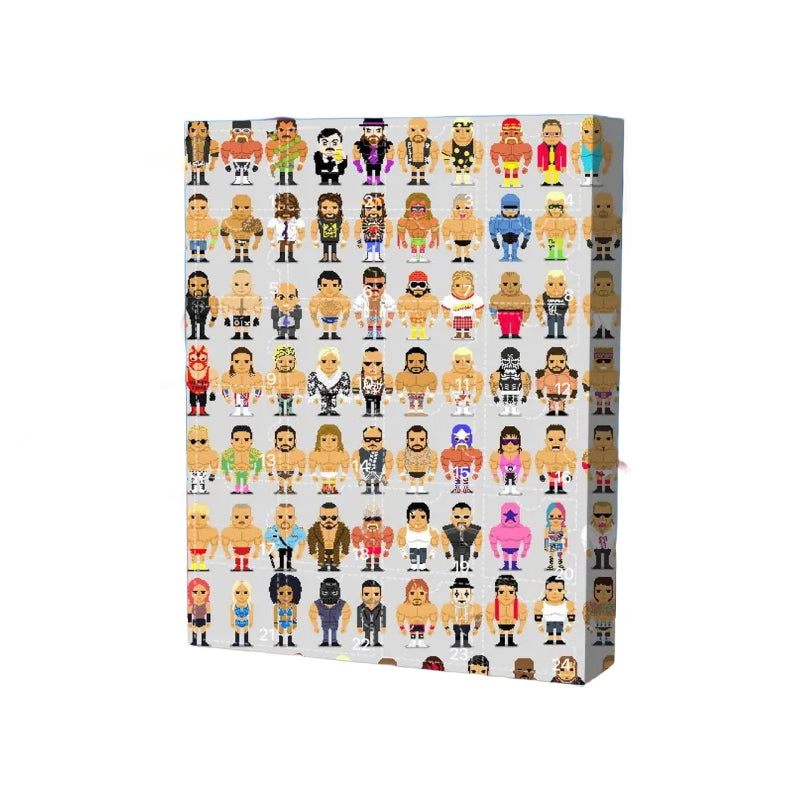 MEELANO WWE adventskalender -- Den med 24 små låger