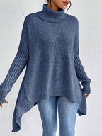 Dôre | Dame Løstsiddende Sweater - Oversized Varm Striktrøje
