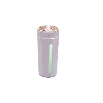 USB-luftfugter med Hvisketyst Drift under 36 dB – Søjleformet Aroma Diffuser til Hjem, Kontor & Bil – Hvid, Sort & Lyserød