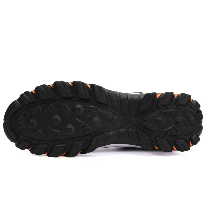 MEELANO River Sporty Slip On Sneakers Mænd Åndbart Mesh Sorte 42 46