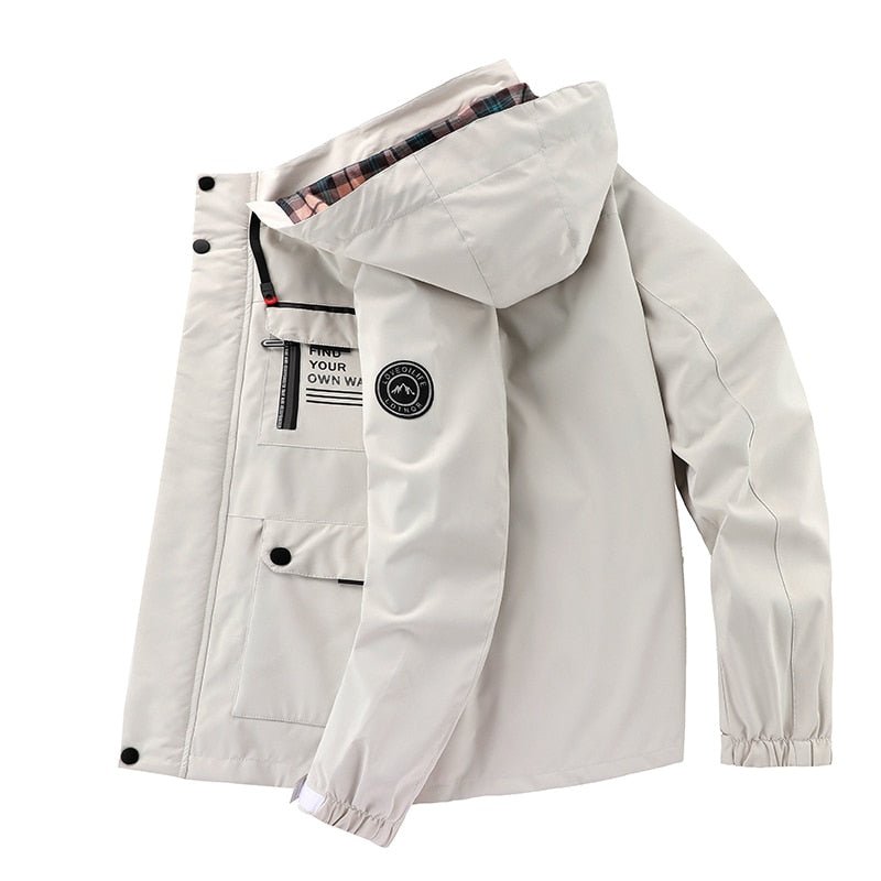 MEELANO Wilshire | Herre Vandtæt & Vindtæt Outdoor Jakke - Åndbar Softshell- & Regnjakke
