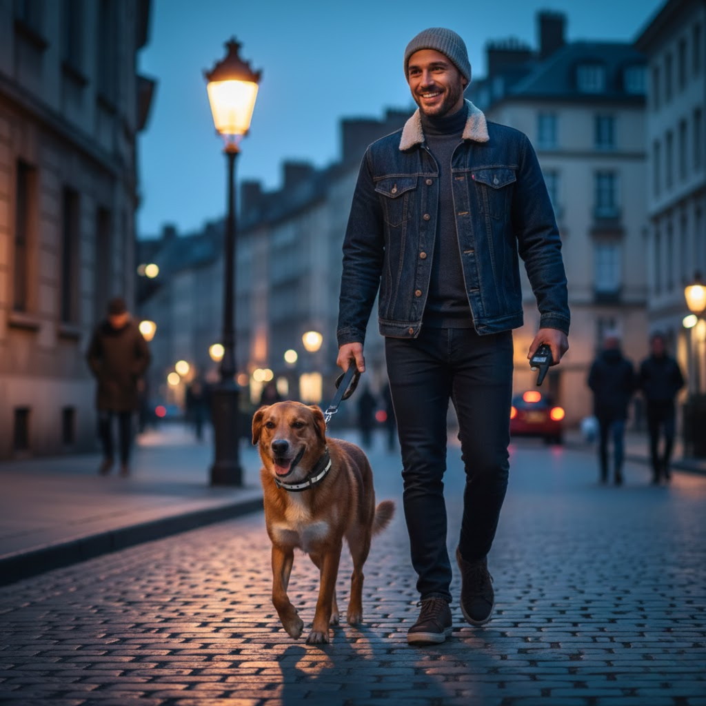 MEELANO TrainingCollar | Hundetræningshalsbånd – Lang Rækkevidde & Sikker Adfærd