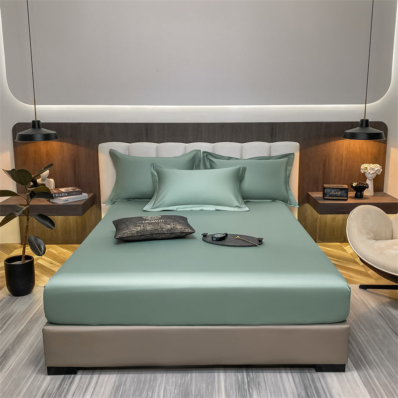 MEELANO Bomuld Dynebetræk Med Stram Pasform Og Åndbarhed Til Senge