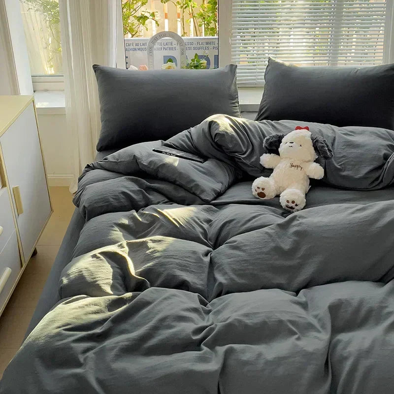 MEELANO Varmt Dynebetræk Til Bedre Nattesøvn Og Ekstra Komfort B