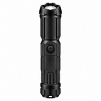 MEELANO Kraftig LED-lommelygte med Zoom – USB-genopladelig Campinglommelygte med Flere Lystilstande, Lang Rækkevidde F15-T