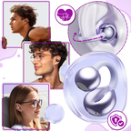 MEELANO Trådløse Åbne Øre Bluetooth Clip Høretelefoner Klar Lyd