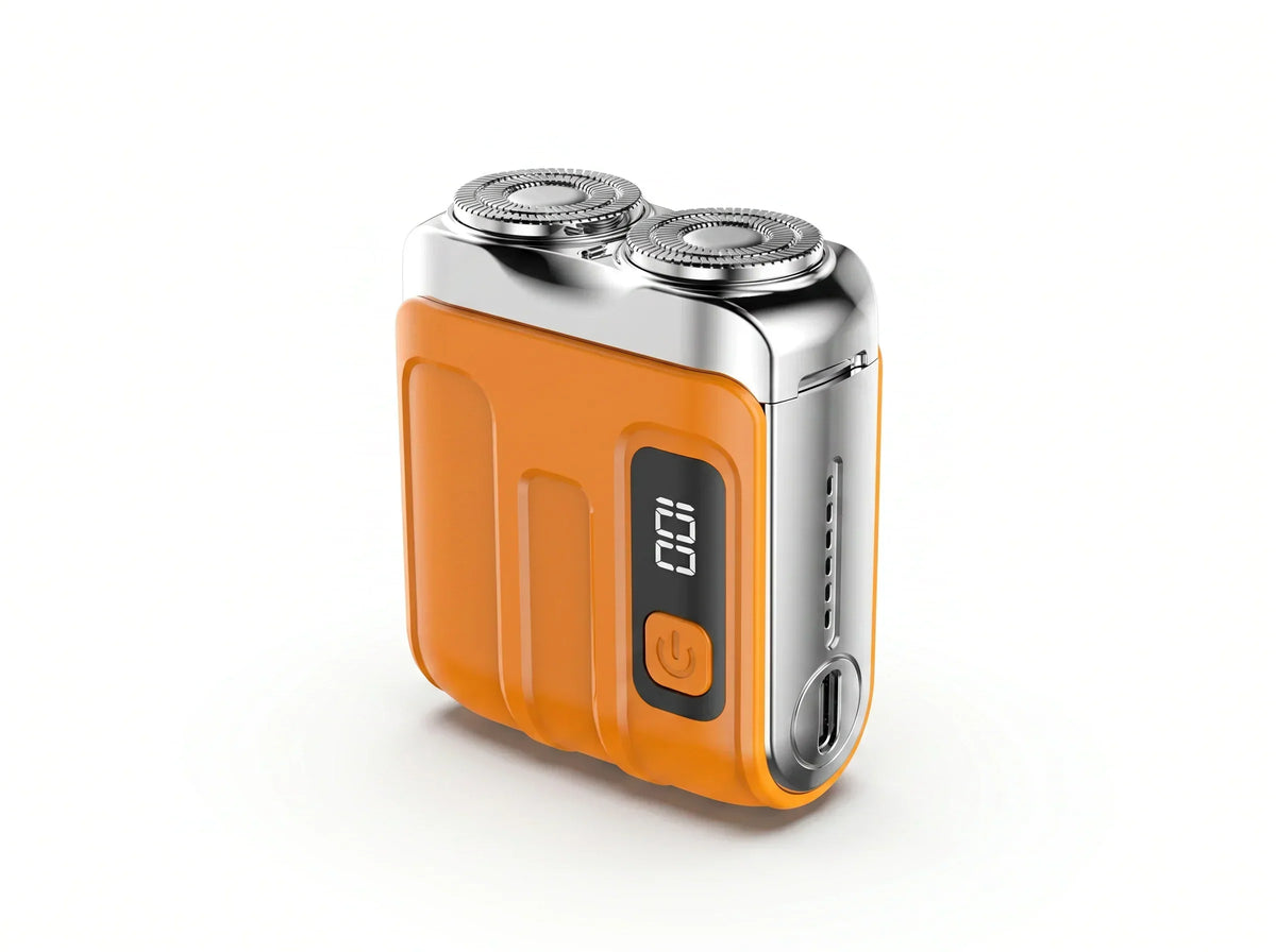 Pocket Shaver – Bærbar Elektrisk Barbermaskine til Mænd, USB-C Genopladelig Mini Rejsebarbermaskine, Våd & Tør, Glat Barbering Overalt
