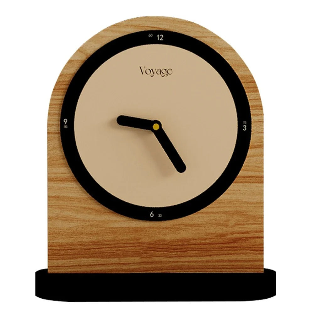 MEELANO Stille Vækkeur Med Minimalistisk Design Og Præcis Tidsangivelse Til Soveværelse A