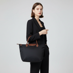 MEELANO Oxford Skuldertaske – Rummelig og Elegant Luxe Taske til Hverdagen