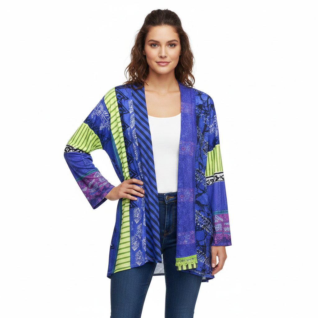 MEELANO Parsha | Dame Langærmet Strikcardigan med Knapper - Elegant & Blød Strikjakke
